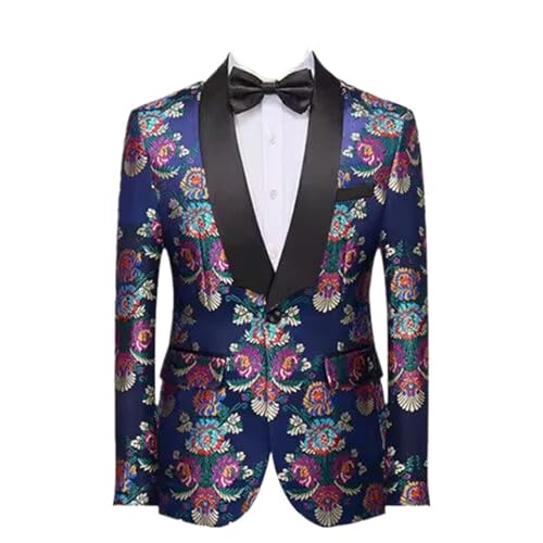 Veste costume jacquard homme coupe ajustée robe fête mariage