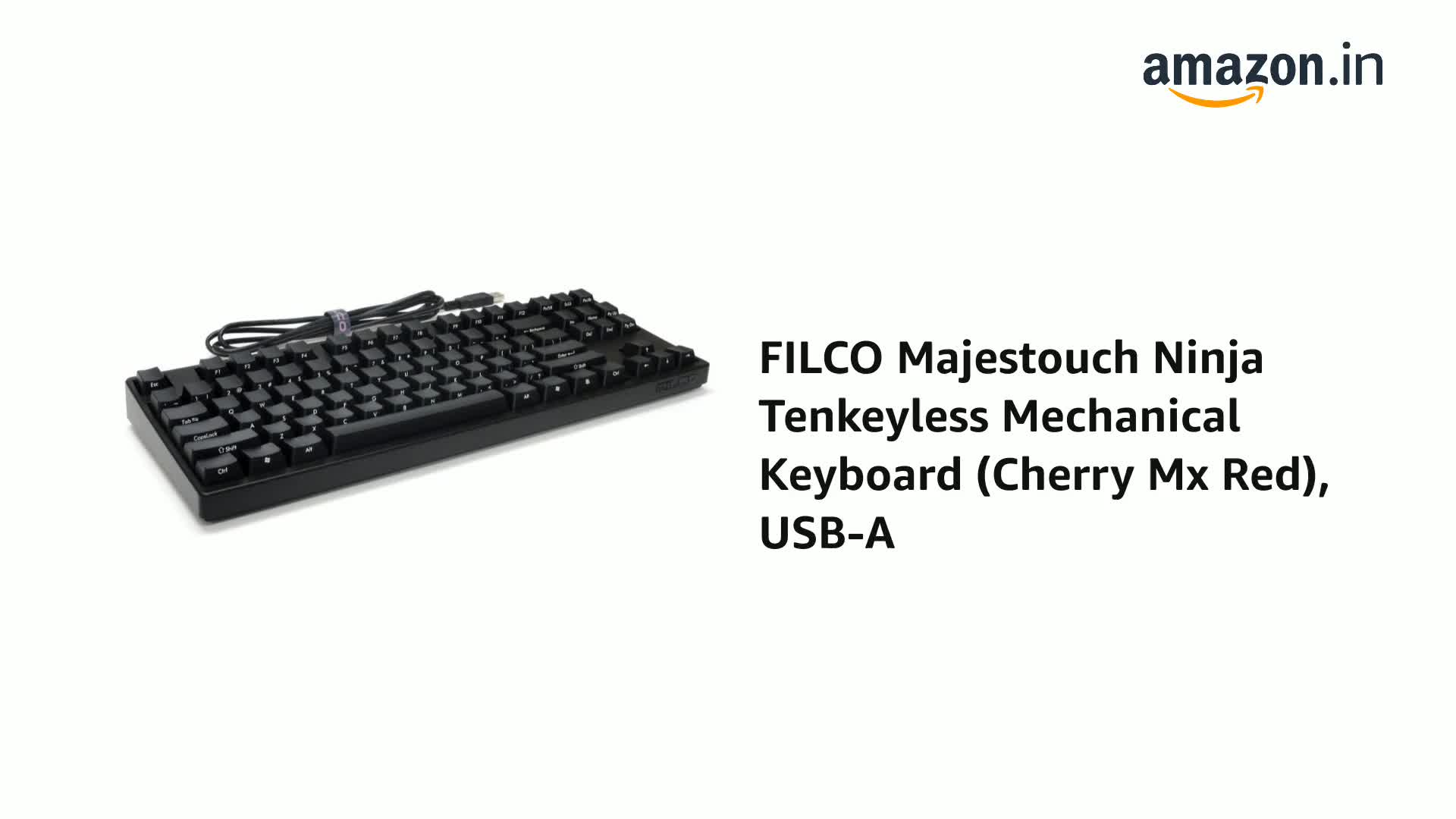 Amazon.in: Buy FILCO Majestouch Ninja Tenkeyless Mechanical