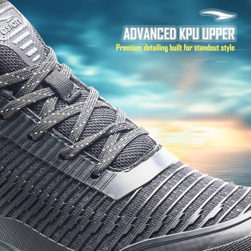 Image of ASIAN Navigator-31 Men's Running & Training Shoes with Stylish Sole Design | Breathable Knit Upper with TPU Stability, Traction Outsole for Gym, Walking