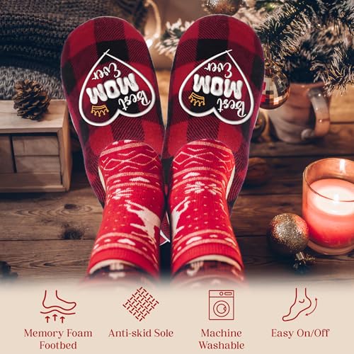 Mom Birthday Gifts for Women - Memory Foam Slippers for Women Indoor and Outdoor - Christmas Birthday Gifts for Mom from Daughter Son, Mother Gift, Mama Gift Ideas4