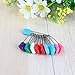 10 Pieces Diaper Pin, Diaper Pins with Locking Closures Craft Sewing Safety Pins Hold Locking Baby Kids Dress Cloth Nappy Diaper