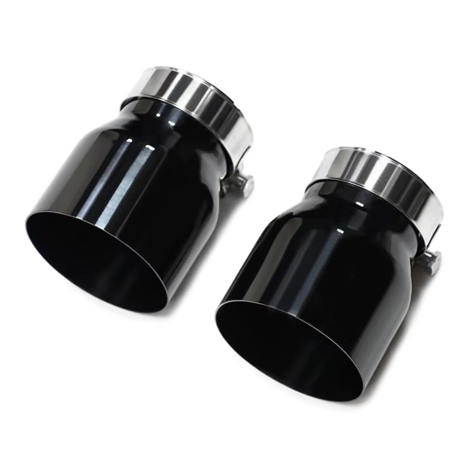 Tubo punta de acero inoxidable para escape de coche G20 G22 420i 330i negro 6