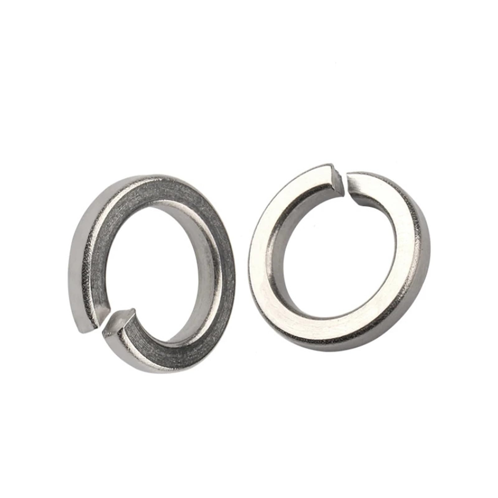 Generic 304 Stainless Steel M1.6 M2 M2.5 M3 M4 M6 M8 - M30 Spring Washer Split Spring Split Lock Washer Lock Elastic Washer(M8-30PCS)