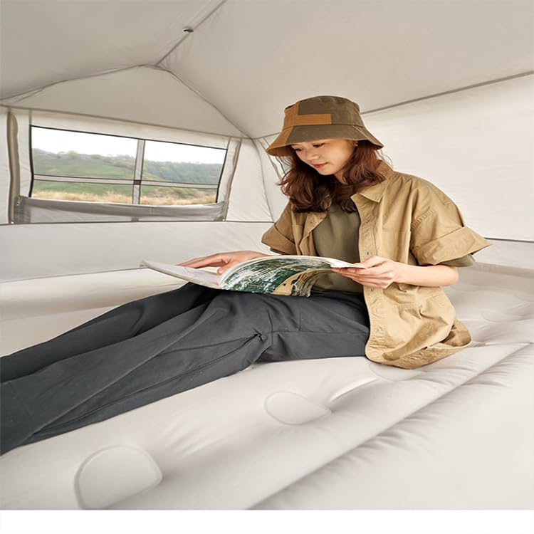 Carpa para camping 3-4 personas con porche impermeable miniatura 5
