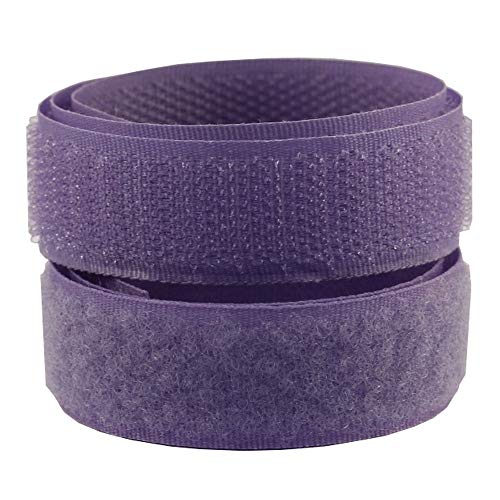 Lialina 5 m de Cinta de Hook y Loop, gancho y banda Bucle de gancho, ancho 20 mm, para coser