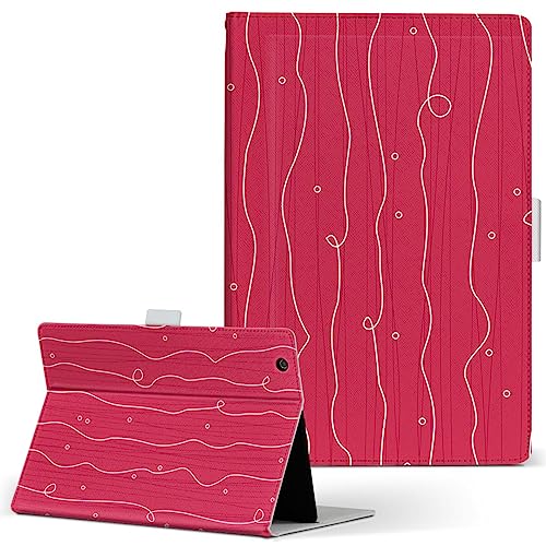 REDMI Pad SE 8.7�C���` �Ή� �蒠�^�^�u���b�g�P�[�X PU���U�[ �X�^���h�@�\ �J�[�h���[ ���ړ\��t���� �X�g���C�v �s���N 000176