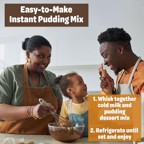 MILKY WAY, Milk Chocolate Pudding & Pie Filling, 3.25 oz, 4 Serving (Pack - 12) - image 4