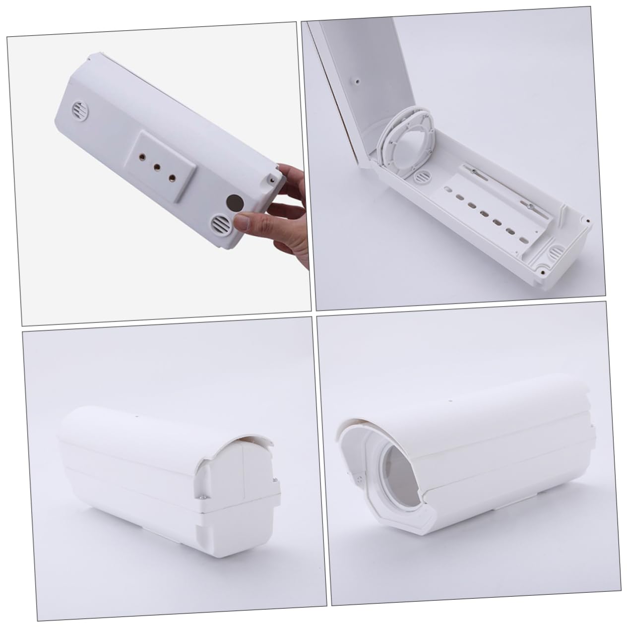 NUOBESTY 2 Pièces Housse de Protection pour Caméra Extérieure Boîtier Étanche pour Caméras de Installation Facile Aux Intempéries Eau Accessoires Durables pour Protéger Votre Équipement