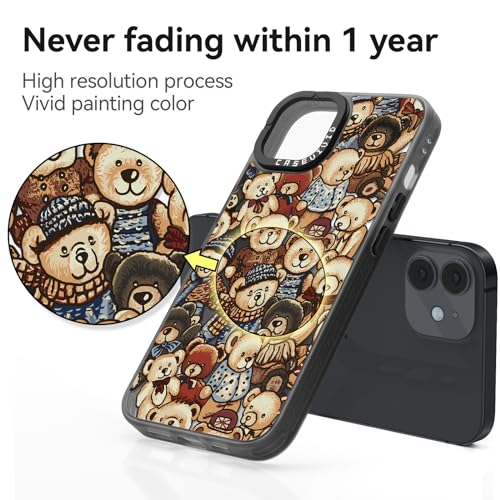 Coque iPhone 12 motif ours stylé pour vos sorties et selfies