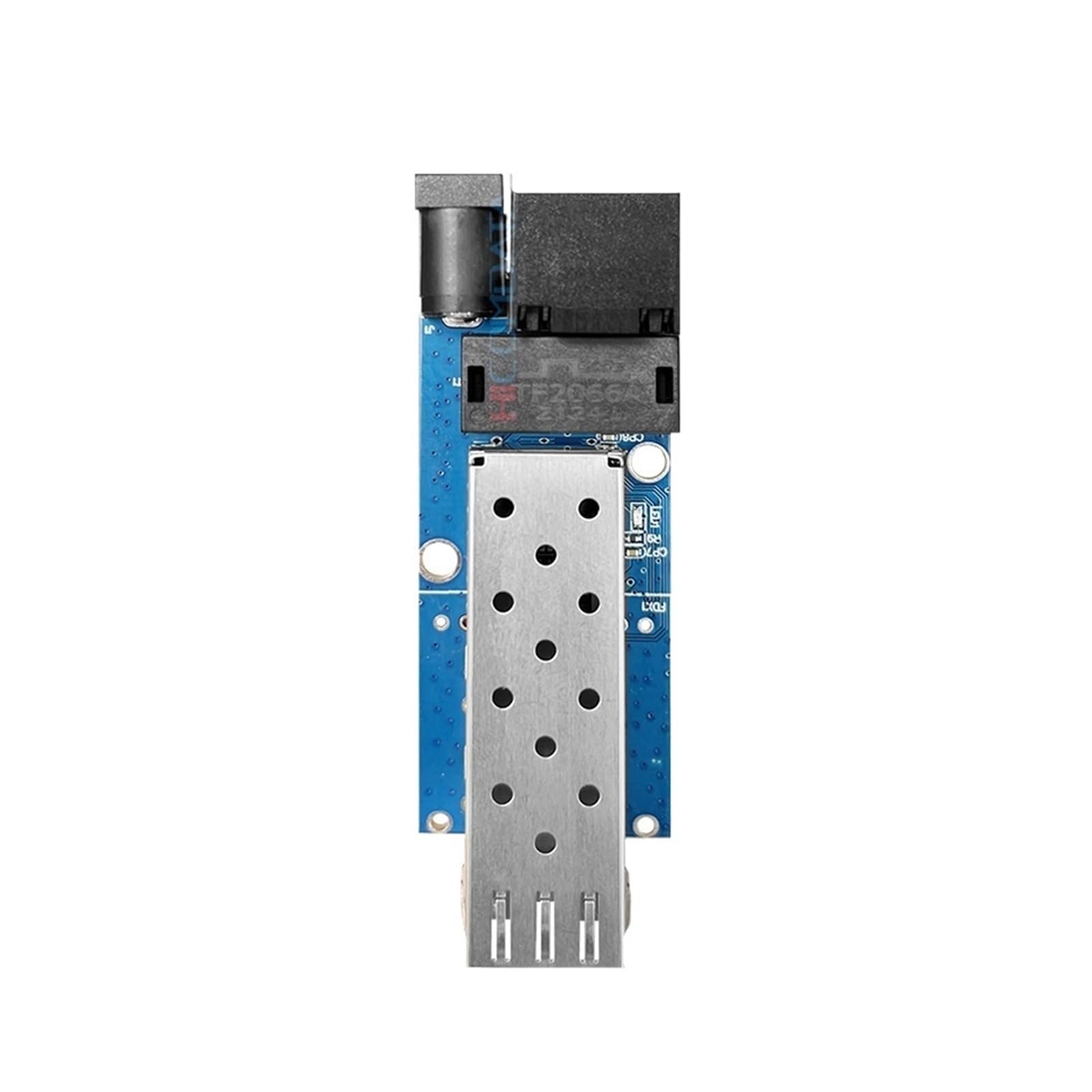 Gigabitowy mini konwerter mediów s-f.p przełącznik Ethernet 1 włókno 1 Rj45 100/1000Mbp DC 12V przełącznik światłowodowy nadawczo-odbiorczy (moduł światłowodowy SFP)