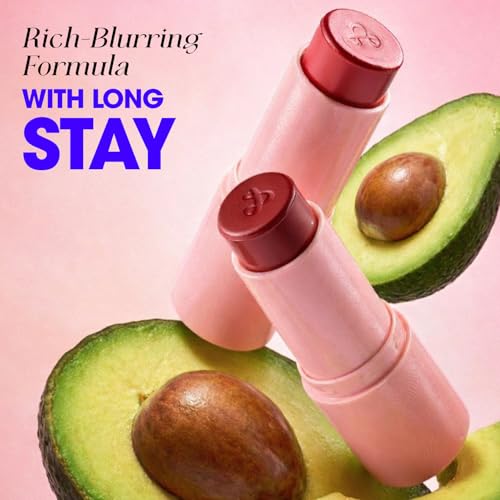 Image of Blue Heaven Kiss and Blush Lip, Cheek and Eye Tint with Avocado Oil and Mango Butter | 3 in 1 Lip and Cheek Tint Stick | Rich Smooth Formula | Easily Blendable Makeup Tint | Flashy Pink | 8.5gm