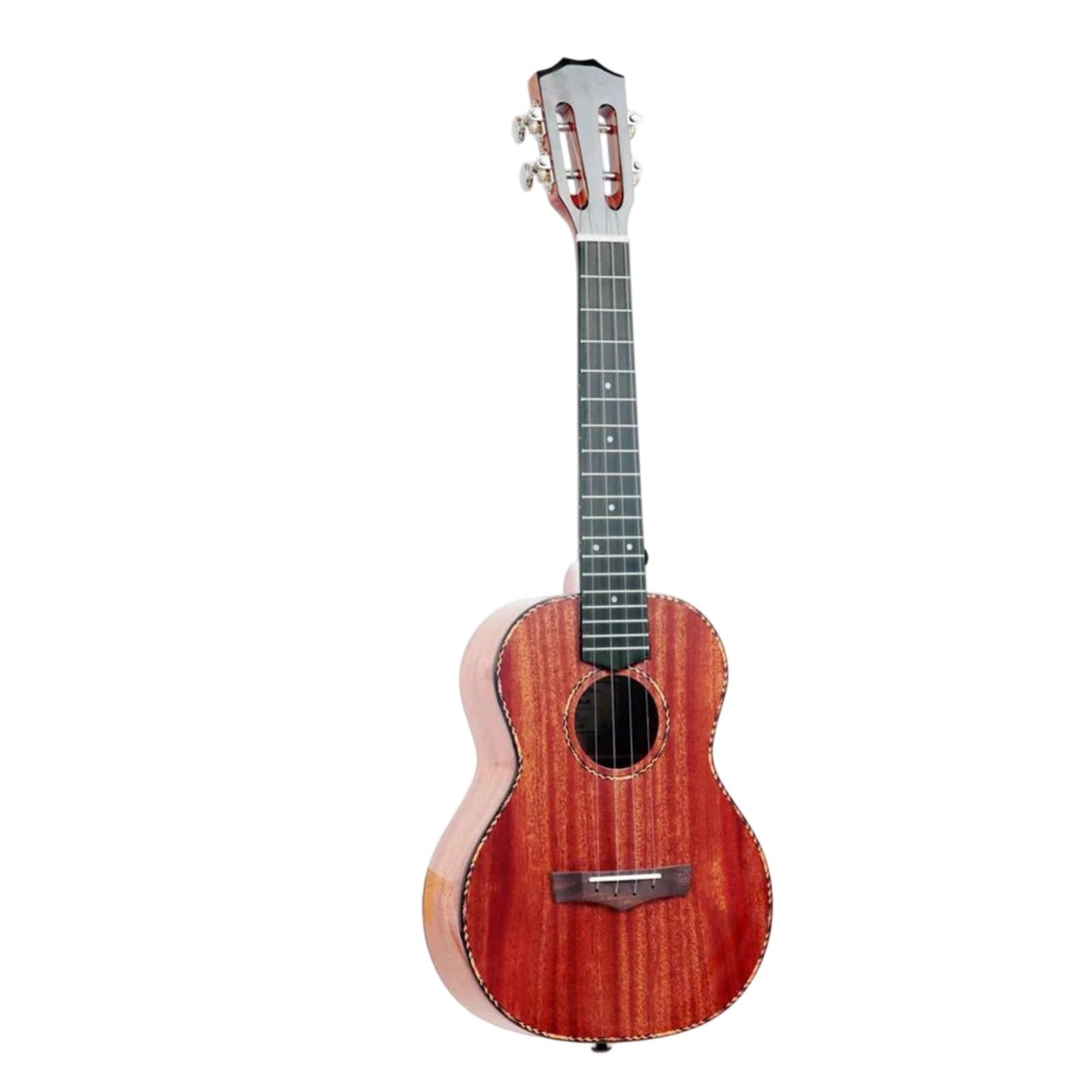 Profesjonalna Ukulele Ukulele Z Drewna Mahoniowego 23/26 Cali Łatwe Do Ćwiczenia Gry Dla Początkujących I Dorosłych(26inch)