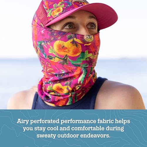 Turtle Fur Comfort Ice Tube, Cooling Neck Gaiter UV Facemask, UPF 35, Over 10 Ways to Wear2