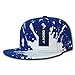 DECKY 1125-RYL Splat Snapbacks, Royal