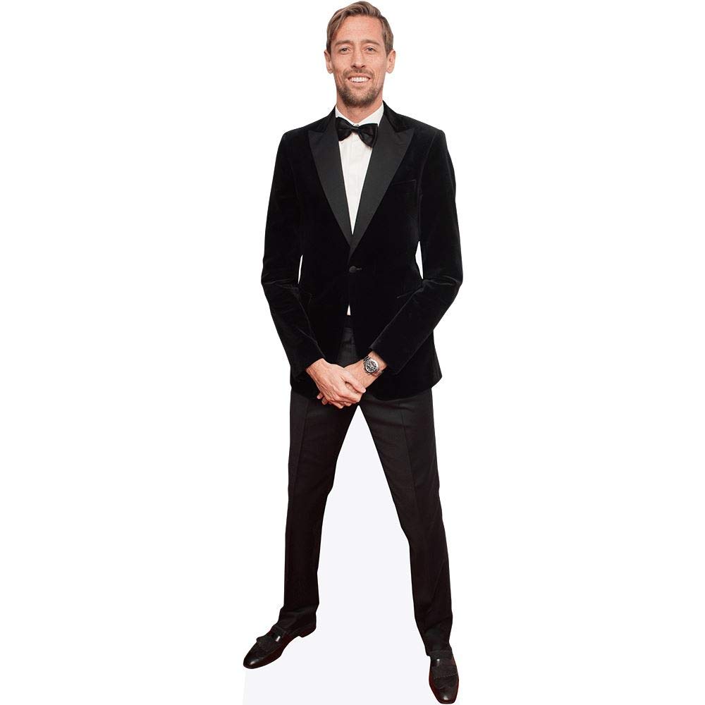 Celebrity Cutouts Life Size Cutout Peter Crouch (Black Suit)