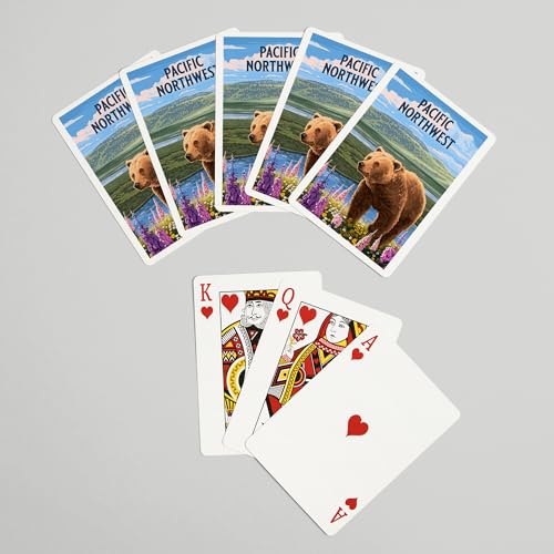 Naipes de póker, 52 cartas, tamaño estándar miniatura 7