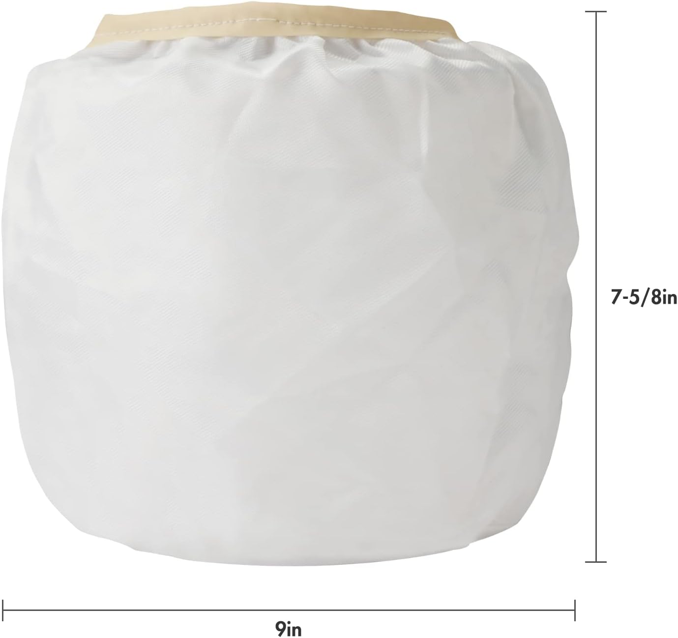 Shop-Vac 90115 Dacron Cloth Filter Replacements for Most Shop-Vac Wet/Dry Vacuum Cleaners 5 Gallon and Above, 9011500, 2 Pack : Tools & Home Improvement