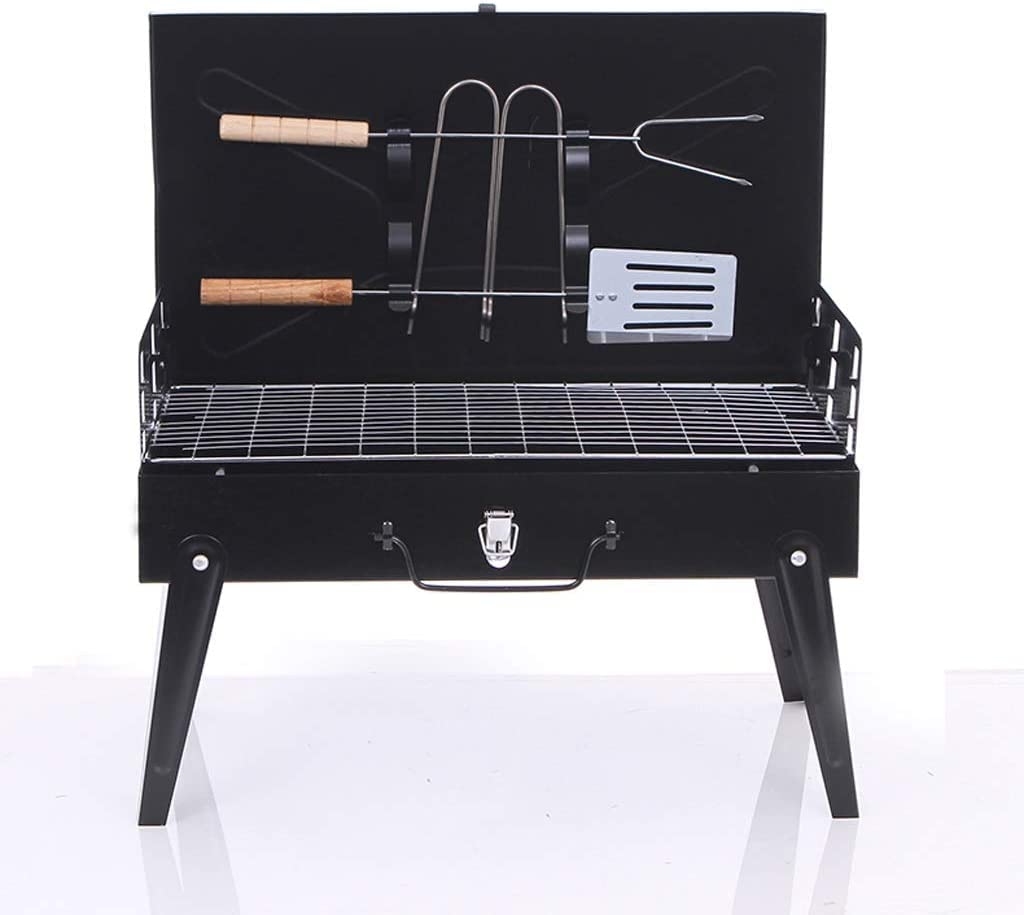 Grille Węglowe Przenośny Składany Grill Na Węgiel Drzewny Dla 3-5 Osób Grill Na Świeżym Powietrzu Pieczenie Family Party Grill Grill Na Węgiel