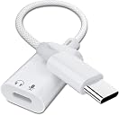 USB C to Lightning Headphone Audio Adapter, USB C Male to Lightning Female Earbuds Audio Adapter Compatible with iPhone 17/Air/16/16e/15 Plus/Pro/Max/15, iPad Pro, iPad Air 6/5/4, MacBook (No Charge)