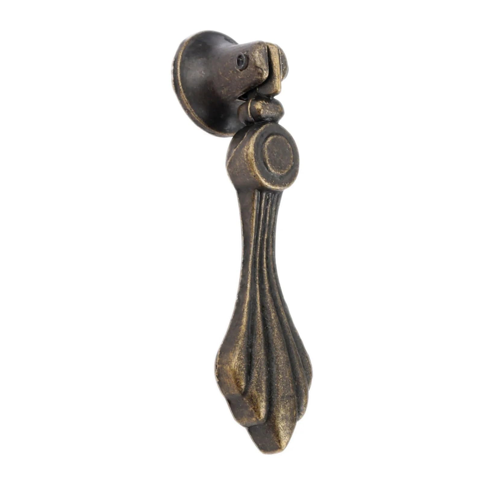 Bouton rétro haut de gamme anneau de meuble 75 mm pour armoire