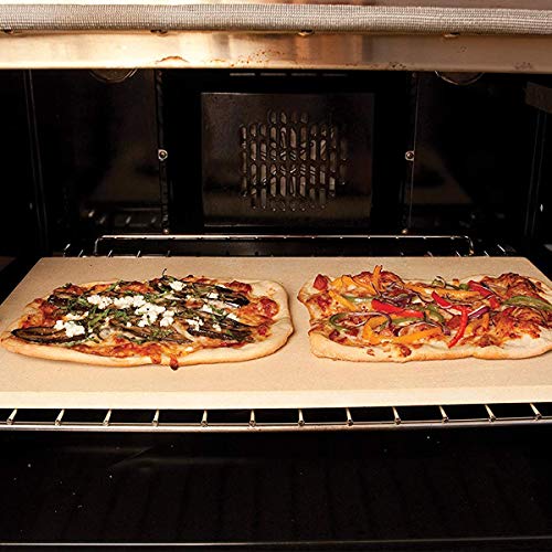Pizzacraft PC9899 Rectangular ThermaBond Baking and Pizza Stone for Oven or Grill, 20" x 13.5" - Thumbnail 6