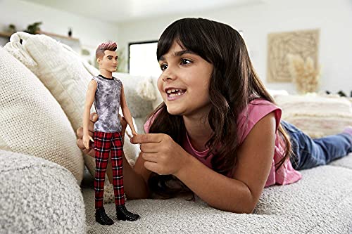 Barbie Ken Fashionistas Muñeco con Ropa a la Moda miniatura 2