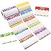 JPSOR 500pcs Plain Name Tag,"Hello My Name is" Labels Stickers Perforated Line Design for School Office Home, 2 Designs, 3.5x2.2 Inches