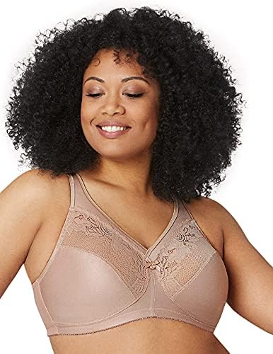Glamorise Women’s Full Figure Wirefree Minimizer Support Bra #1003 Glamorise Women’s Full Figure Wirefree Minimizer Support Bra #1003