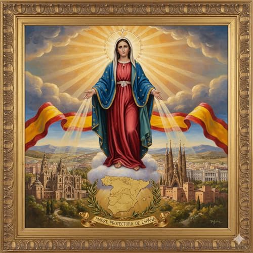 『LETANÍAS a MARÍA en ESPAÑA』のカバーアート