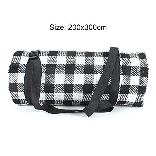 Ccoco Tapete de piquenique, cobertor de piquenique ao ar livre, impermeável, 3 camadas portátil, dob