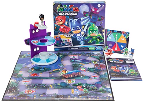 Juego de Mesa PJ Masks HQ Rescue Hasbro para Niños 4+ miniatura 1