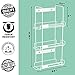 FMP Brands Triple Glove Holder for Wall Mount, Wire Rack Disposable Napkin Gloves Box Holder, White Durable Metal Organizer Dispenser for Food Service, Lab, Office, Home, and Garage