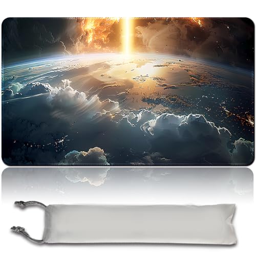 Juego de mesa MTG Playmat + bolsa impermeable libre, bordes cosidos, ideal para entusiastas de los juegos de cartas TCG Playmat Mouse Pad MTG Alfombrilla de juego con zonas (original Playmat) (MTG 30