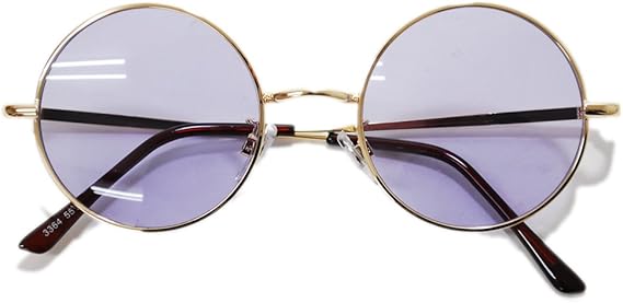 Amazon 全19色 伊達メガネ サングラス ライトカラーレンズ 薄い色 ダテメガネ だてめがね ボストン 丸メガネ 丸めがね 丸眼鏡 メンズ レディースレンズ 丸型 カラーレンズサングラス Uvカット サングラス 通販