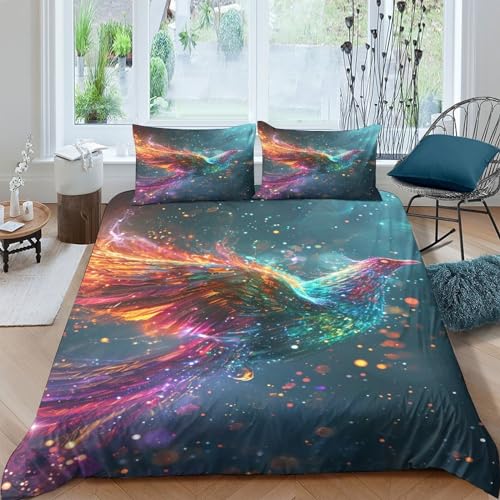 Housse de couette animals 3D double 200x200 parure de lit microfibre enfant - 2