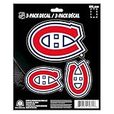Team ProMark NHL Montreal Canadiens Standard Team Decal, One Size, Multicolor