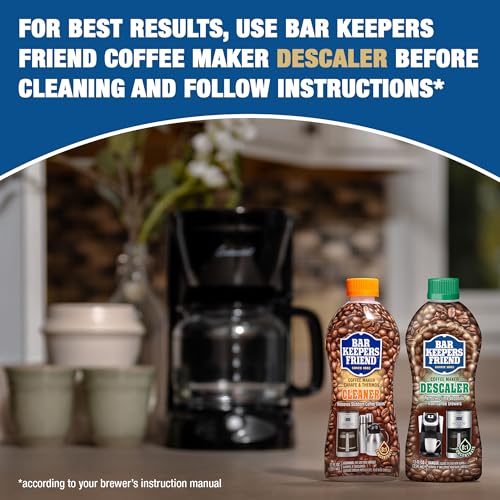 Bar Keepers Friend Coffee Cleaner 2 x 12 Oz