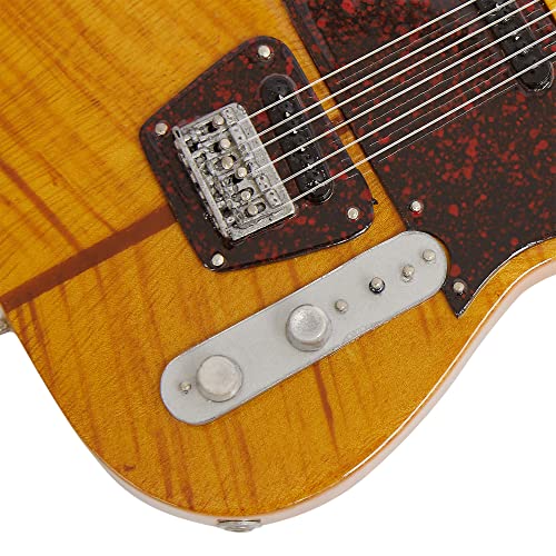 Prince : Guitare – Réplique de guitare miniature – Cadeaux musicaux – Ornement fait à la main – Comprend une boîte de… - Les Beatles, Paul McCartney, John Lennon, RIngo Starr, George Harrison Prince : Guitare – Réplique de guitare miniature – Cadeaux musicaux – Ornement fait à la main – Comprend une boîte de… – Image 5