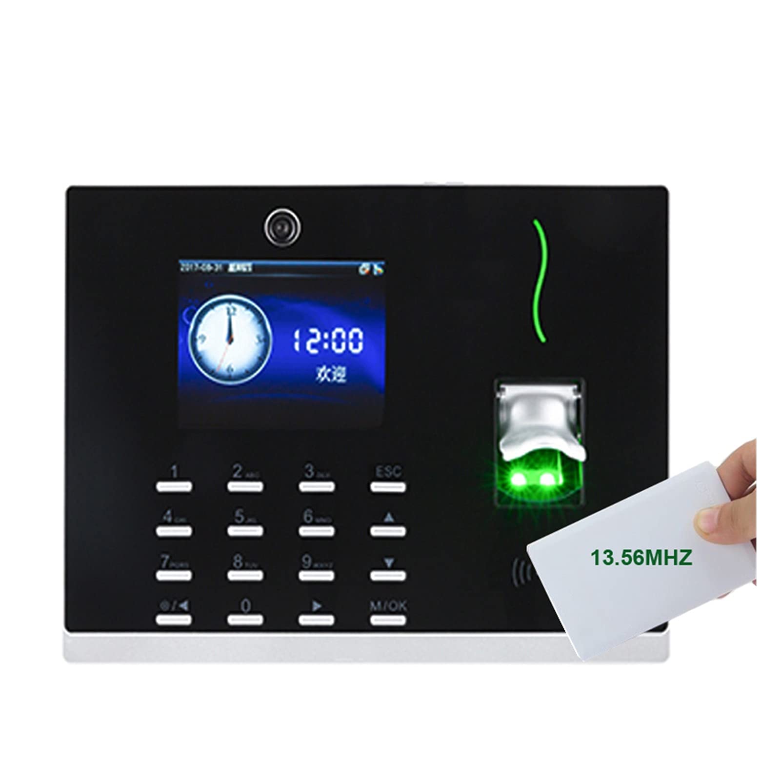 CUDTAPI With WIFI Fingerprint Recognition Time Attendance Terminal Employee Clock Recorder Time Attendance(CS800 IC)