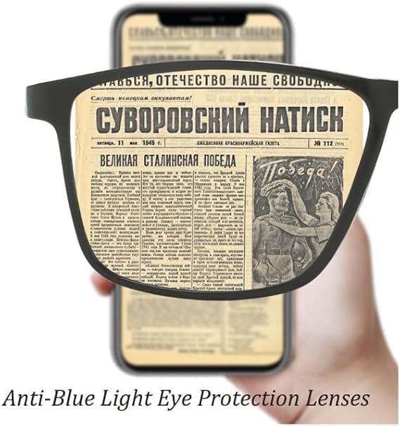 Self Adjusting Glasses,Auto Zoom Auto Focusintelligent Dual Focus Anti Blue Light Presbyopia Reading Glasses Women Men - Image 5