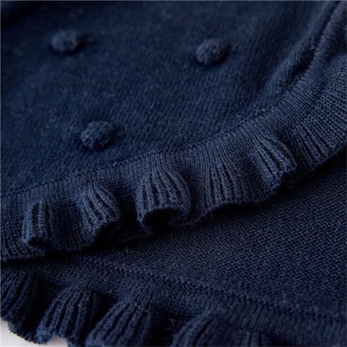 Girls Bolero Cardigan Kids Button Long Sleeve Closure Knitted Shrug Cropped Sweaters Tops2