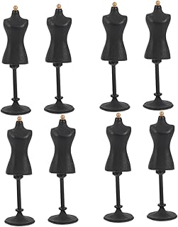 COHEALI 8 Pçs Mini Manequim Suporte Mini Vestido Mini Brinquedos Para Crianças Vestido De Boneca Casa Manequim Vestido De Boneca De 18 Polegadas Vestido De Boneca Manequim Vestido De