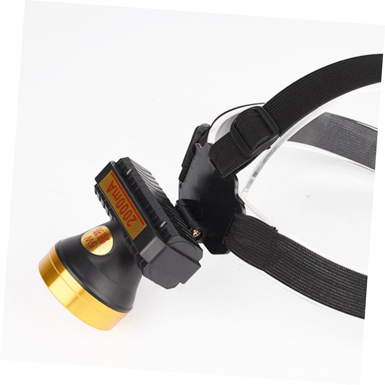 balacoo Led Rechargeable Headlamp Outdoor Bike Riding Lamp Visual Warning Light for Night Safety