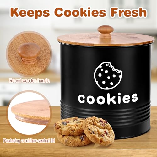 Tarro de galletas de diseño exclusivo con tapa de aislamiento cerámico hermético 3