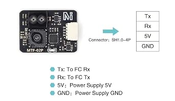 MicoAir Optical Flow & Range Sensor MTF-02P Compatible with Ardupilot/PX4/INAV