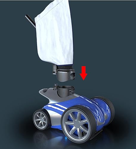 Miniatura 4 de ATIE Bolsa de escombros para limpiador de piscina con cierre de velcro Enclourse compatible con Pentair Racer 360228 y Racer LS 360330 Kit de bolsa