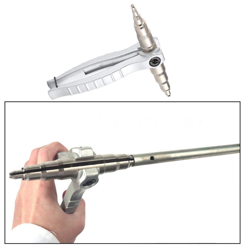 Nikou Expander de Tube de Tuyau de Cuivre, Extenseur de Tuyau Manuel en Acier Inoxydable, Outil d'expansion Manuel pour l'entretien et la Réparation des Climatiseurs (6-22 mm)