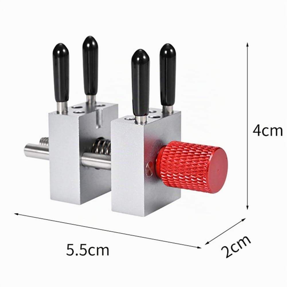 Outil de bricolage de modélisme, mini étau de vis, outils de serrage de poignée de précision entièrement en métal pour les modèles