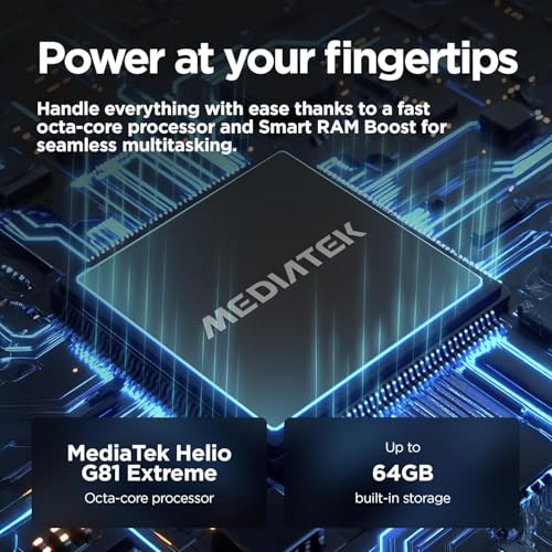 Motorola Moto e15 6.67" 90Hz Display, 64GB Storage, Android 14, 5200 mAh Battery Unlocked Smarphone (Misty Blue) - Image 5