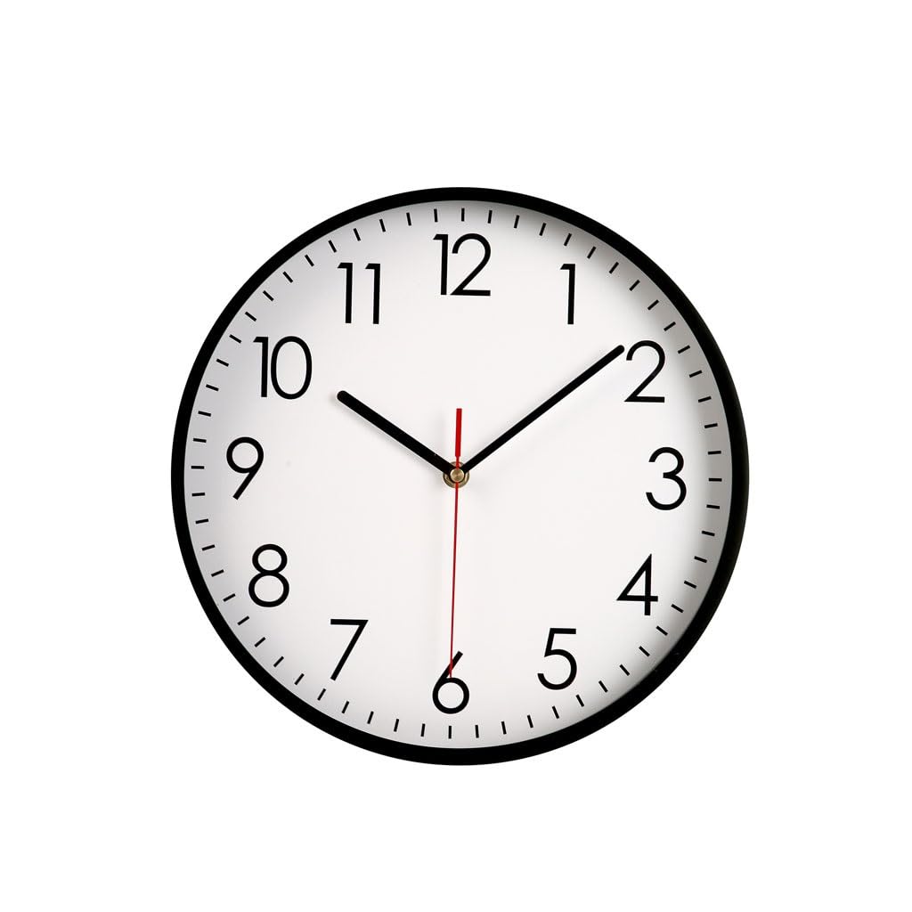 Orologio da parete Orologio da parete semplice for ristorante Orologio da parete rotondo Orologio da parete silenzioso al quarzo for soggiorno e camera da letto Reloj De Pared